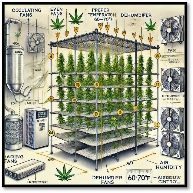 Conceptual Drying Setup